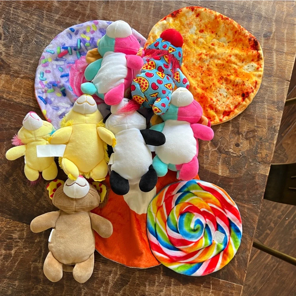 *Cutetitos Colorful Plush Animal Set 11 Pc. Lot - Picture 15 of 16